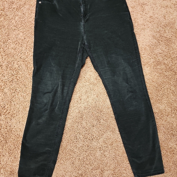 Old Navy Dark Green Denim Jeans - Picture 2 of 2